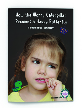 How the Worry Caterpillar anxiety book cover